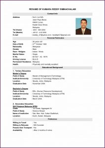 Best Resume Format Free Download