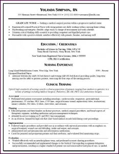 Best Resume Templates For Nurses