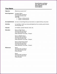 Best Resumes Pdf Free Download