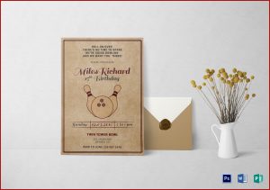 Bowling Invitation Word Template