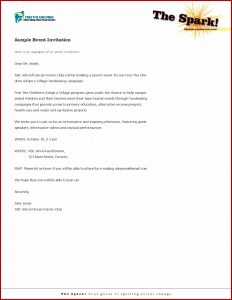 Business Event Invitation Template