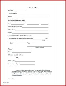 Car Sale Receipt Template Uk