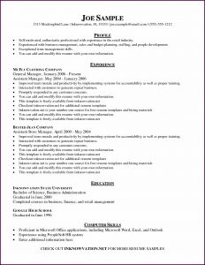 Carpenter Cv Template