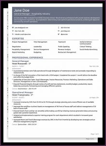 Carpenter Cv Template Word