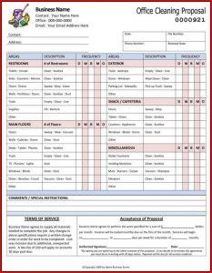 Carpet Cleaning Estimate Template