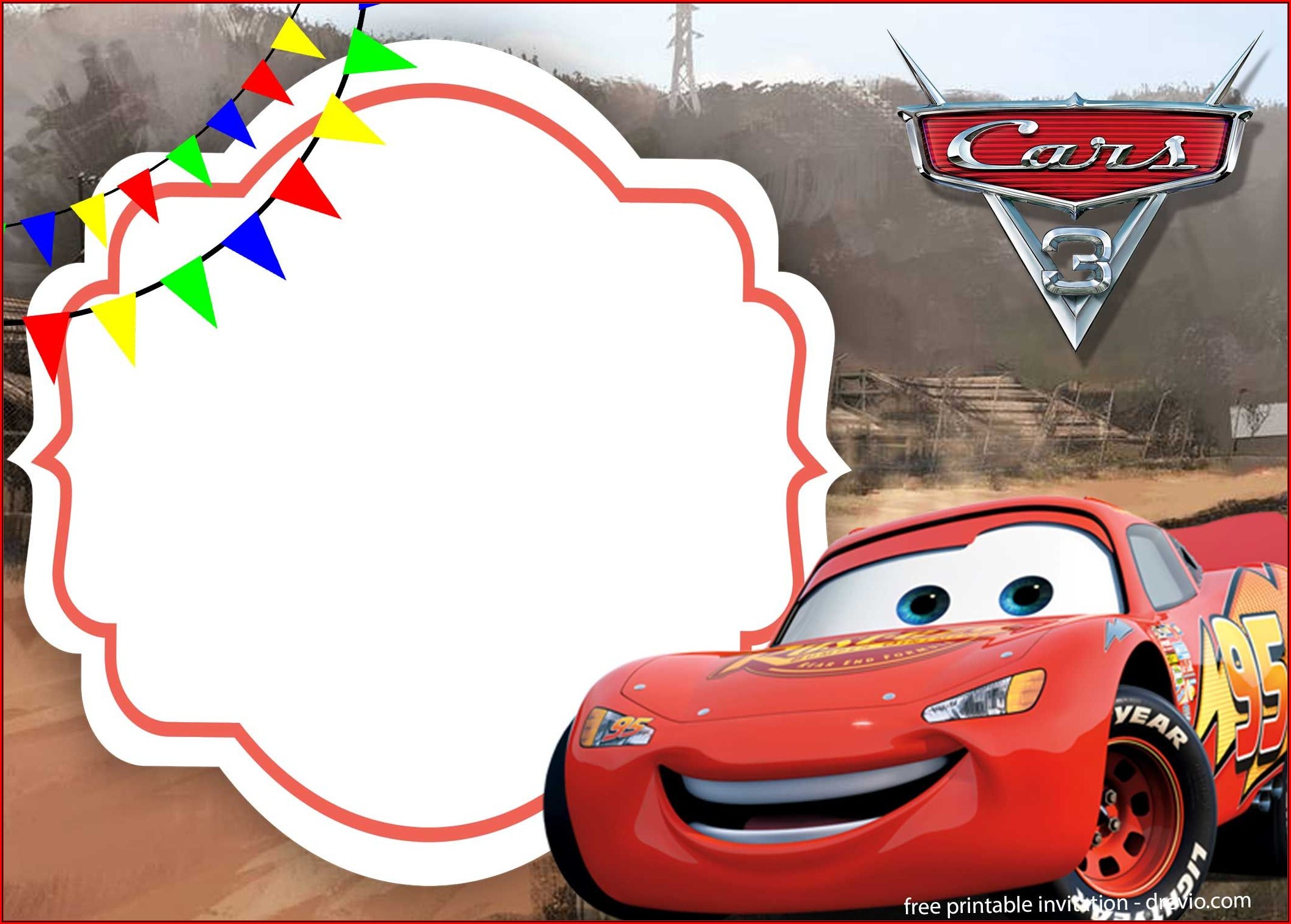 Cars Invitation Template Download