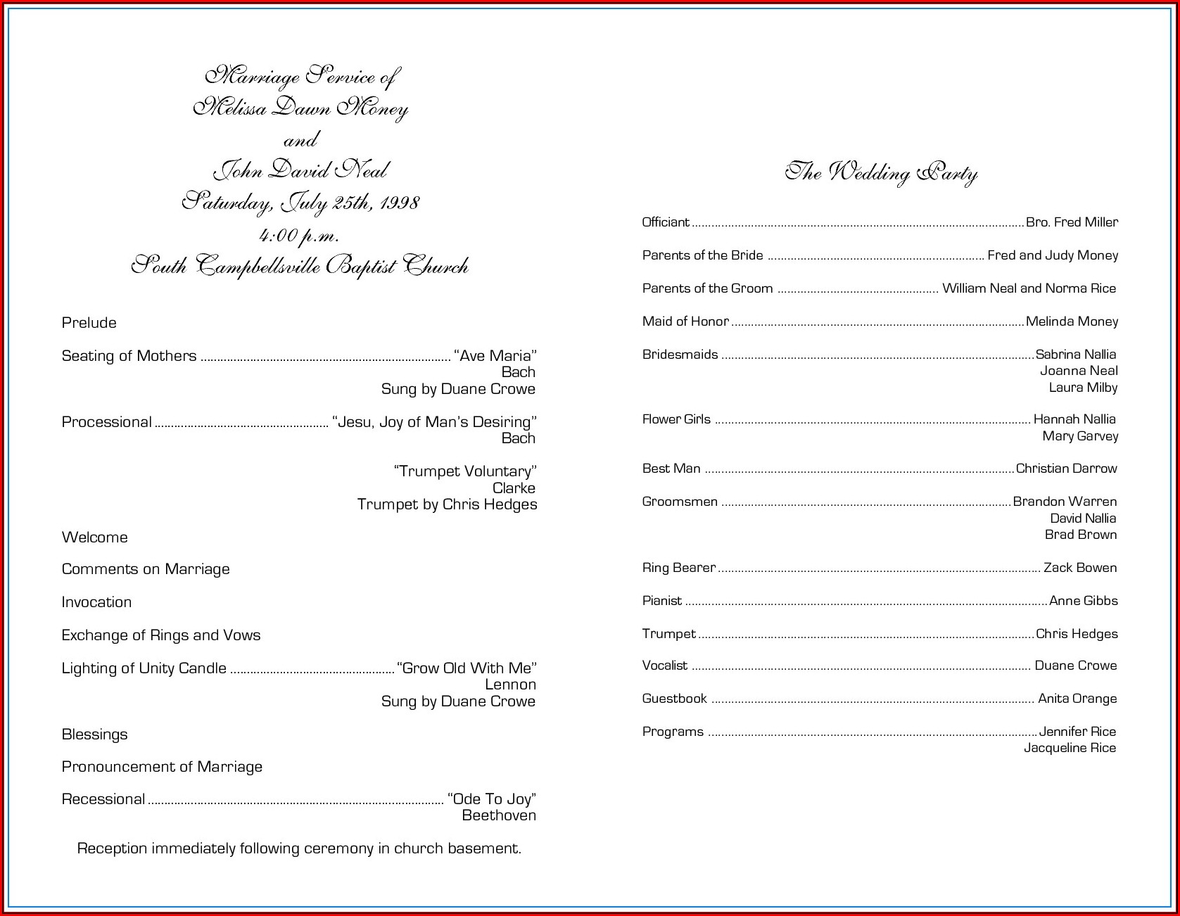 Free Catholic Wedding Program Template Without Mass Template 1 Resume Examples kLYrOw1V6a