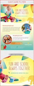 Child Daycare Flyer Templates