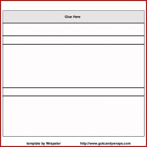 Chocolate Bar Wrapper Template Free