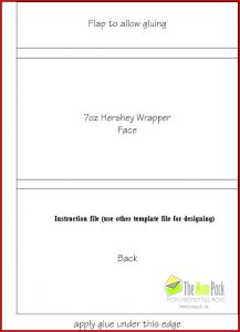 Chocolate Bar Wrapper Template Publisher