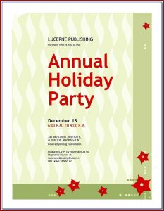 Christmas Dinner Invitation Wording Ideas