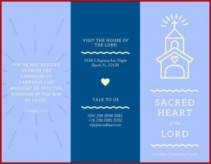 Church Brochure Templates