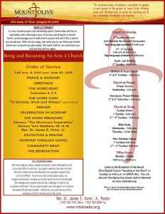 Church Bulletin Templates Microsoft Publisher