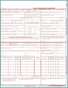 Cms 1500 Form Fillable Microsoft Word