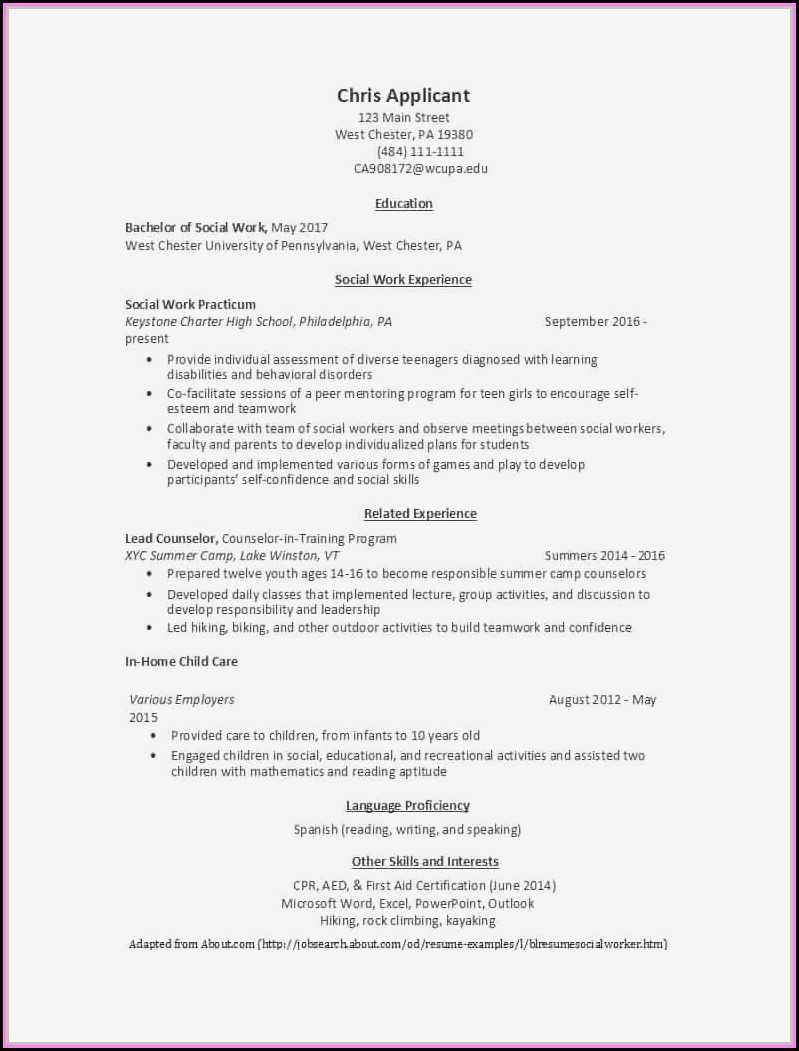 College Admissions Counselor Resume Sample