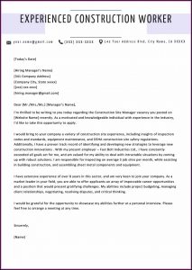 Construction Resume Builder