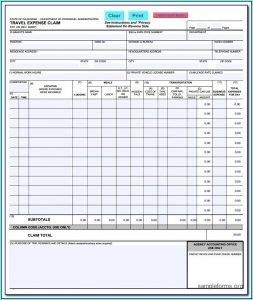 Corporate Travel Request Form Template