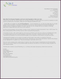 Cover Letter Sample For Resume Teacher