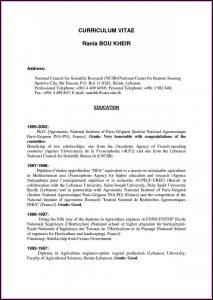 Create Free Resume Templates