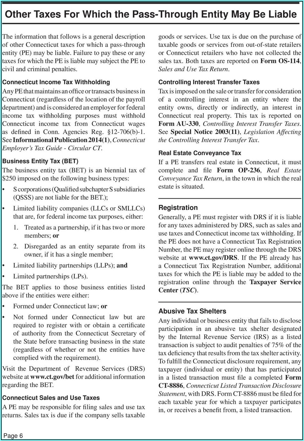 Ct Sales And Use Tax Form Os 114