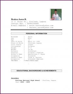 Cv Template For Dental Assistant