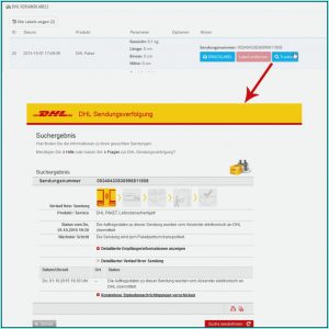 Dhl Homepage Shipment Form
