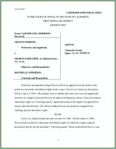 Divorce Petition Form California