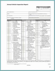 Dot Pre Post Trip Inspection Forms
