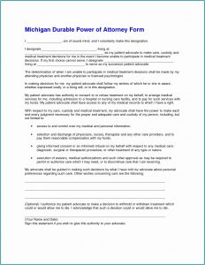 Durable Medical Power Of Attorney Form Missouri