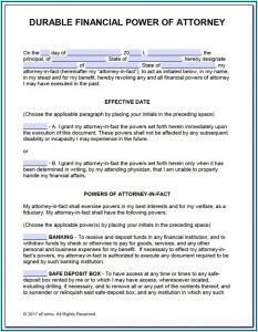 Durable Power Of Attorney For Health Care Form Missouri