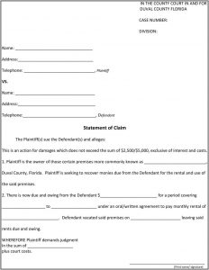 Duval County Divorce Paperwork