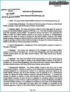 Establishing An Llc In Arizona