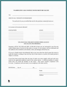 Eviction Summons Form Washington State