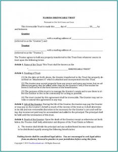 Example Quit Claim Deed Form Florida