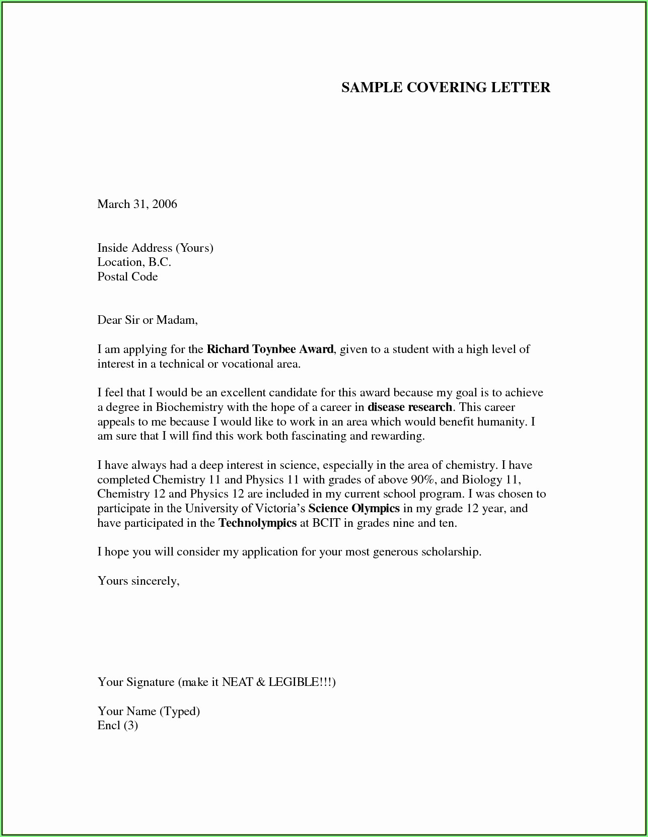 Free Cover Letter For Resume Download