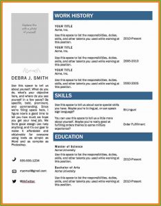 Free Download Cv Format In Ms Word 2010