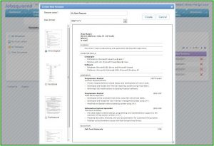 Free Fast Resume Builder