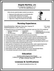 Free Nursing Curriculum Vitae Templates
