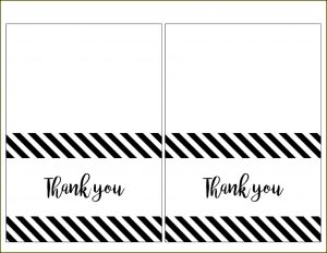 Free Printable Photo Thank You Card Templates