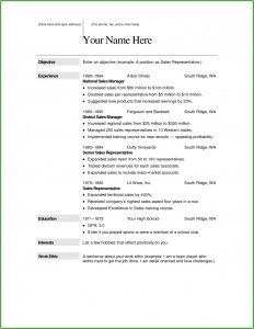 Free Resume Builder Copy Paste