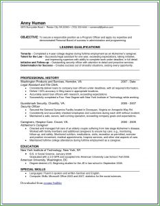 Free Resume Maker Software