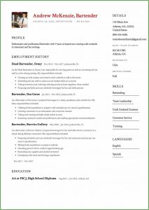 Free Resume Samples 2019