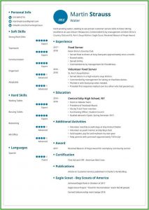 Free Resume Templates For Teenager