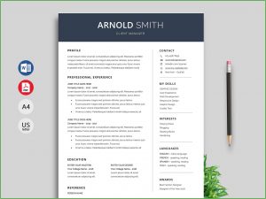 Free Resume Word Templates 2019
