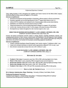 Free Sales Executive Resume Templates