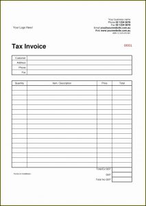 Free Sample Invoice Template Microsoft Word