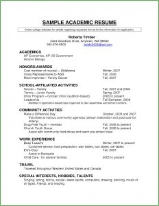 Free Student Resume Builder