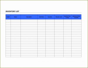 Liquor Store Inventory Excel Template