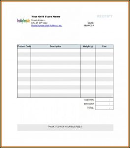 Medical Billing Invoice Template Excel