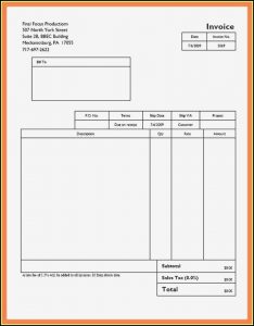 Microsoft Word Invoice Templates Free Download